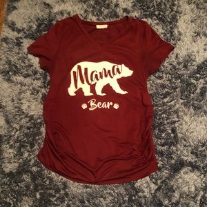 Mama Bear Maternity Shirt